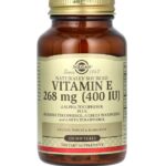 Solgar, Naturally Sourced Vitamin E, 268 mg (400 IU), 100 Softgels