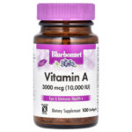 Bluebonnet Nutrition, Vitamin A, 3,000 mcg (10,000 IU), 100 Softgels